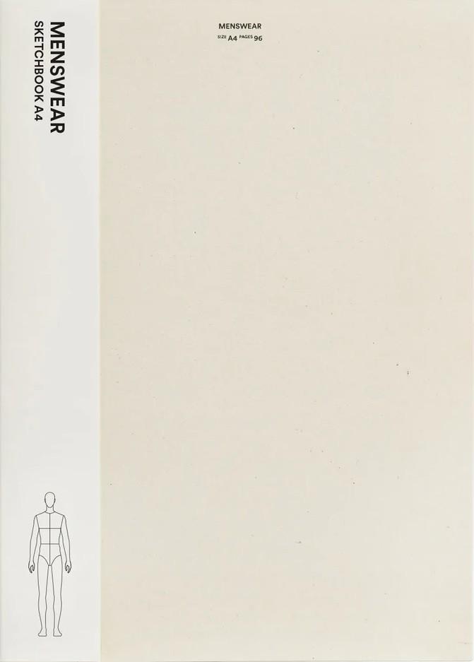 Cover: 9789887711155 | Fashionary Menswear Sketchbook A4 | Fashionary | Buch | Gebunden