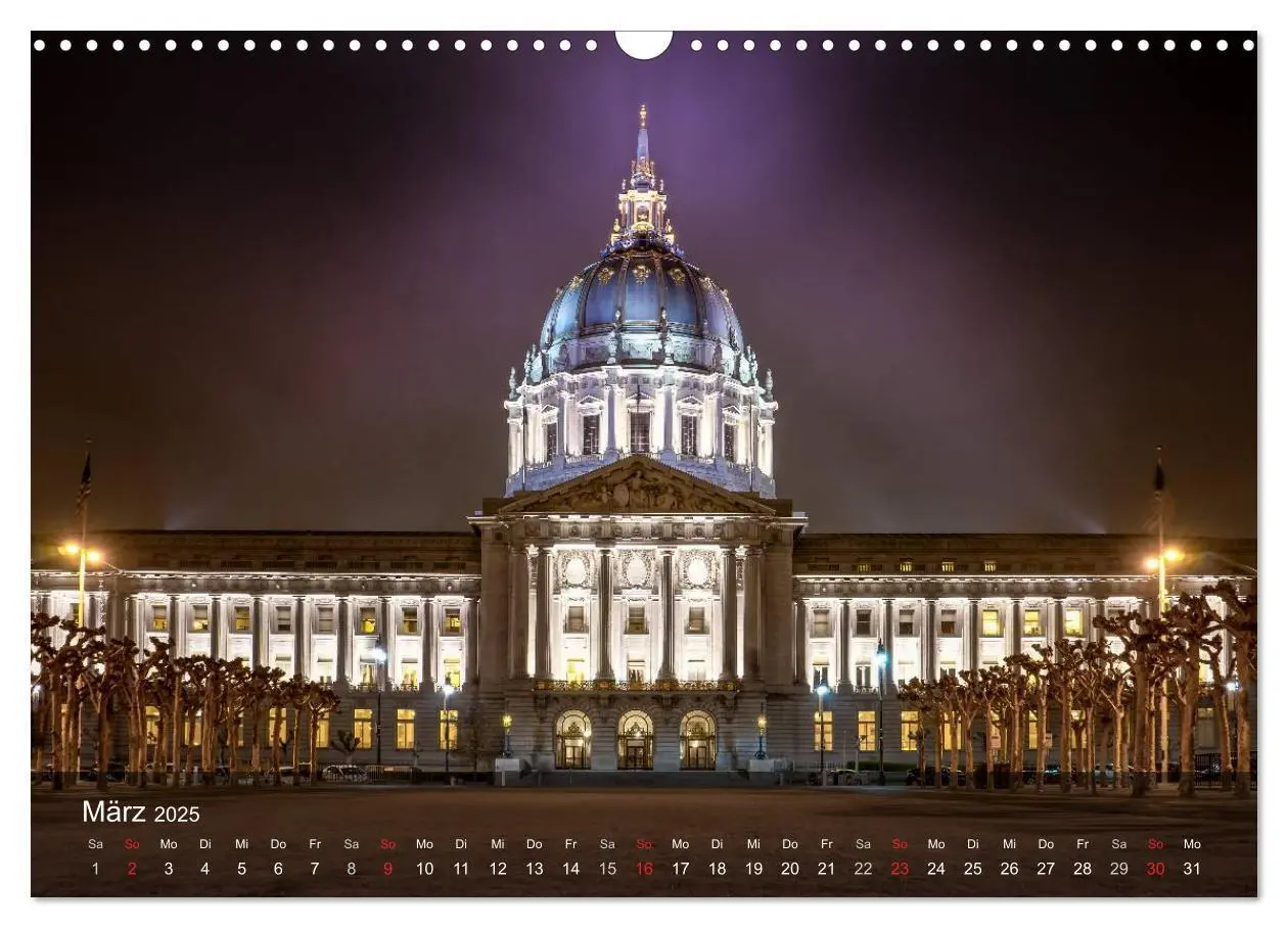Bild: 9783435621255 | San Francisco Impressionen Tag und Nacht (Wandkalender 2025 DIN A3...
