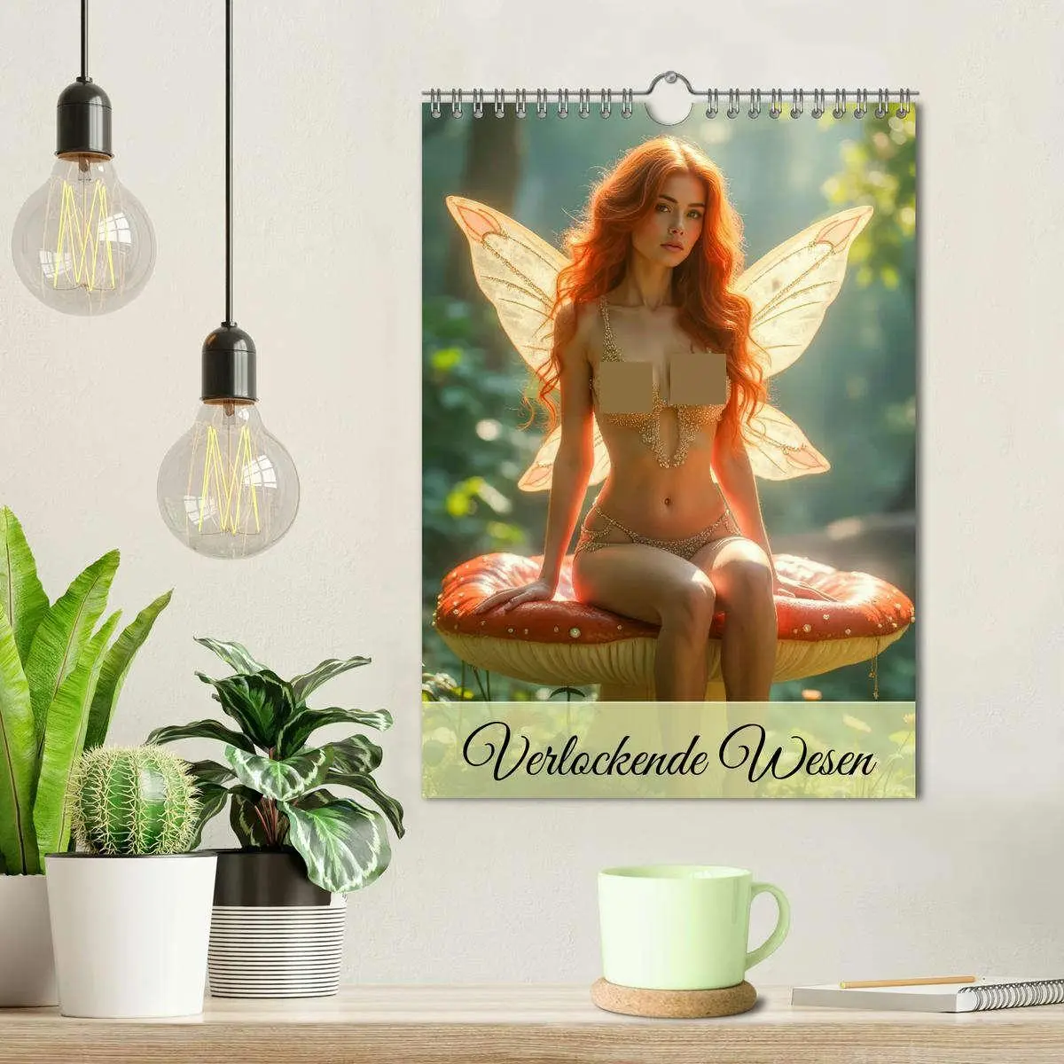 Bild: 9783457261255 | Verlockende Wesen (Wandkalender 2026 DIN A4 hoch), CALVENDO...