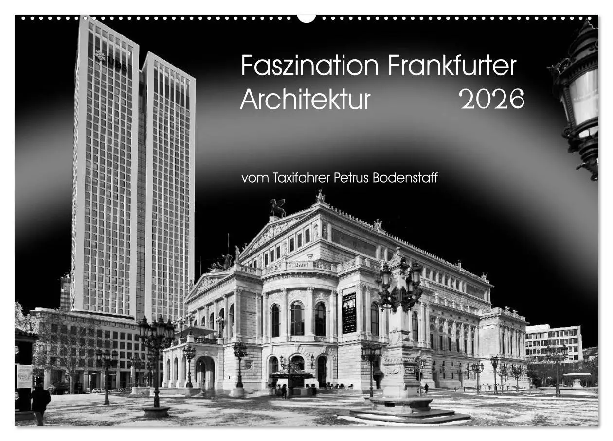 Cover: 9783516041255 | Faszination Frankfurter Architektur (Wandkalender 2026 DIN A2...