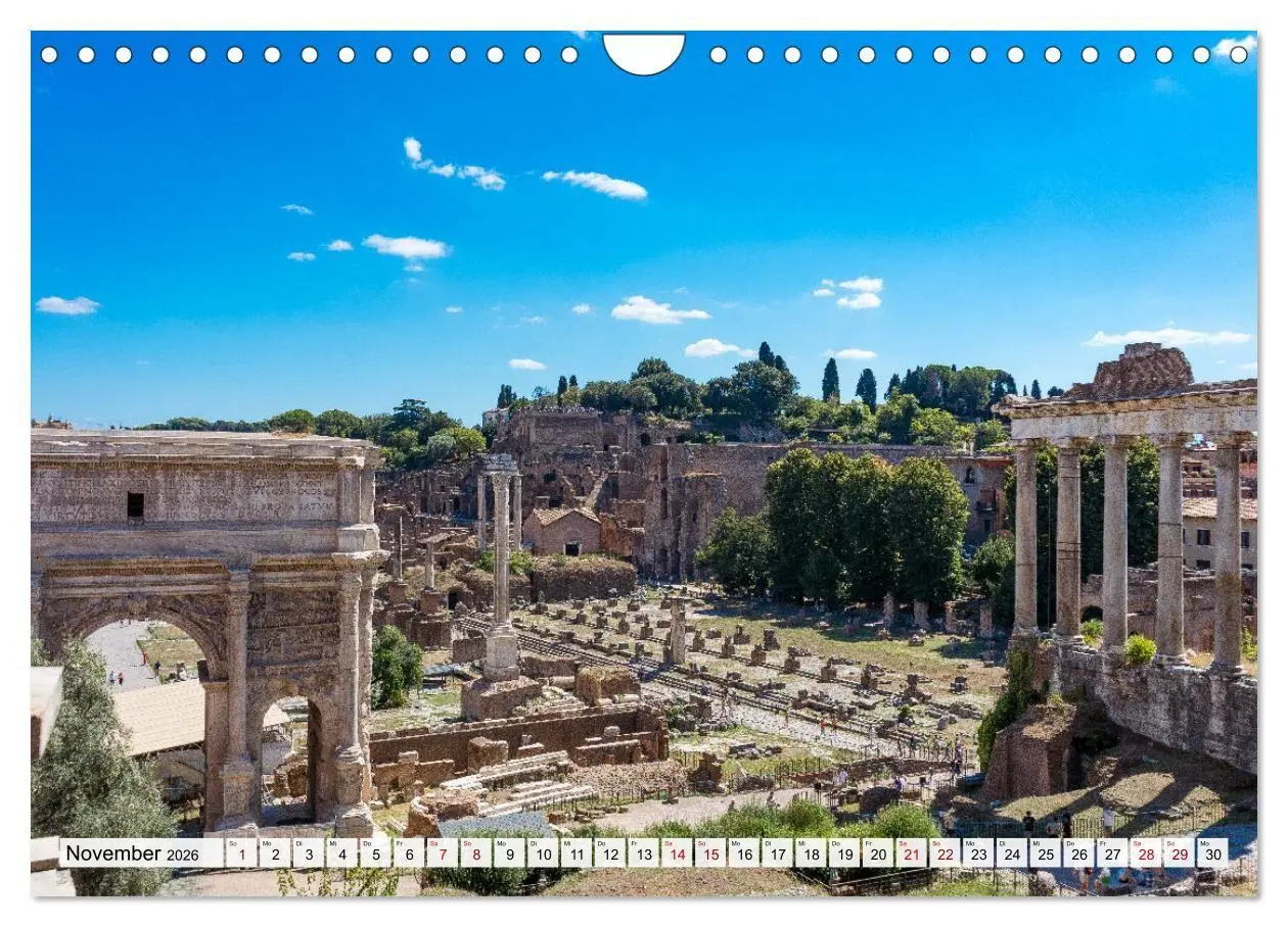 Bild: 9783516661255 | Ein Spaziergang durch Rom (Wandkalender 2026 DIN A4 quer), CALVENDO...