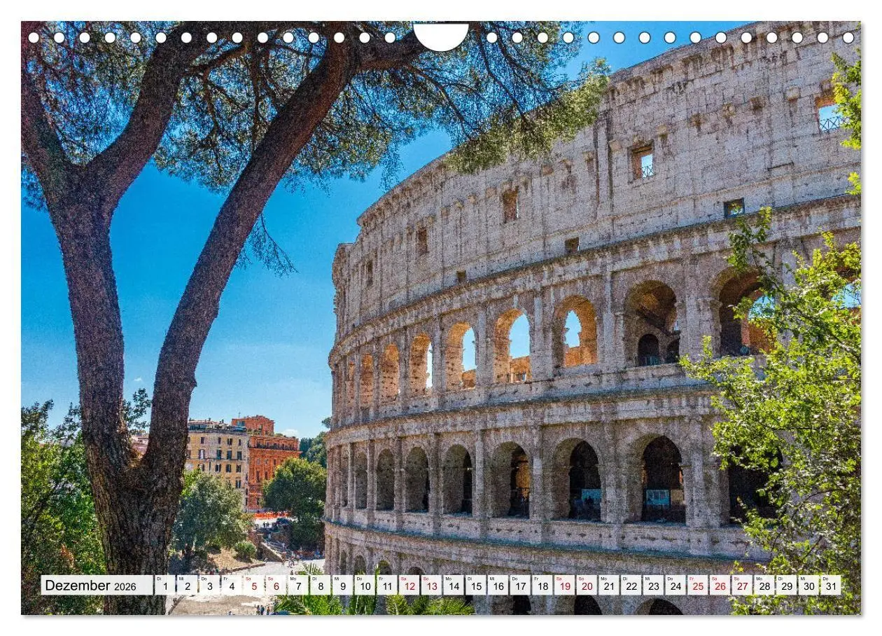 Bild: 9783516661255 | Ein Spaziergang durch Rom (Wandkalender 2026 DIN A4 quer), CALVENDO...