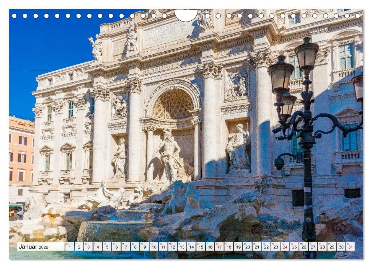 Bild: 9783516661255 | Ein Spaziergang durch Rom (Wandkalender 2026 DIN A4 quer), CALVENDO...