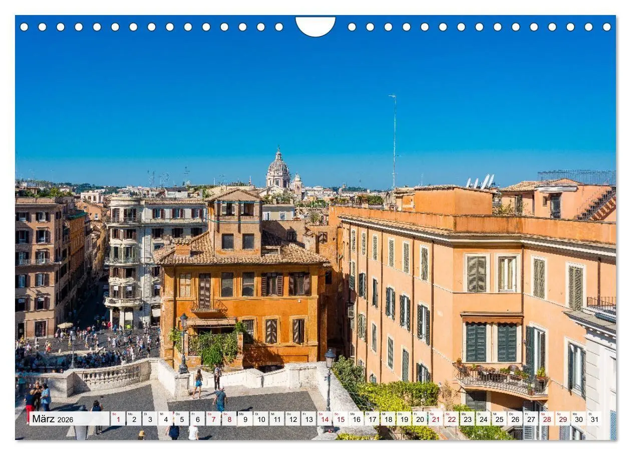 Bild: 9783516661255 | Ein Spaziergang durch Rom (Wandkalender 2026 DIN A4 quer), CALVENDO...
