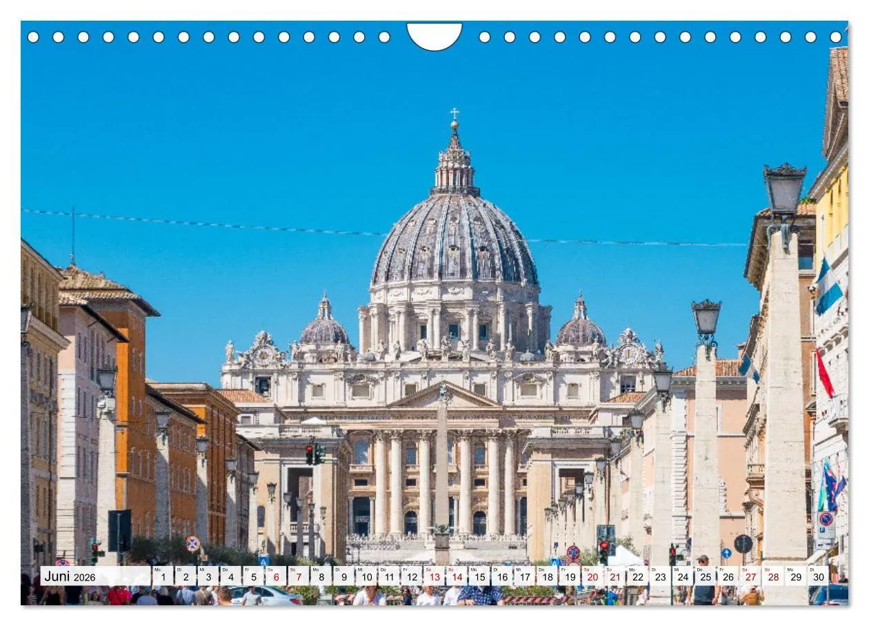 Bild: 9783516661255 | Ein Spaziergang durch Rom (Wandkalender 2026 DIN A4 quer), CALVENDO...