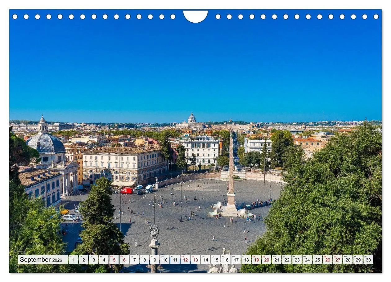 Bild: 9783516661255 | Ein Spaziergang durch Rom (Wandkalender 2026 DIN A4 quer), CALVENDO...
