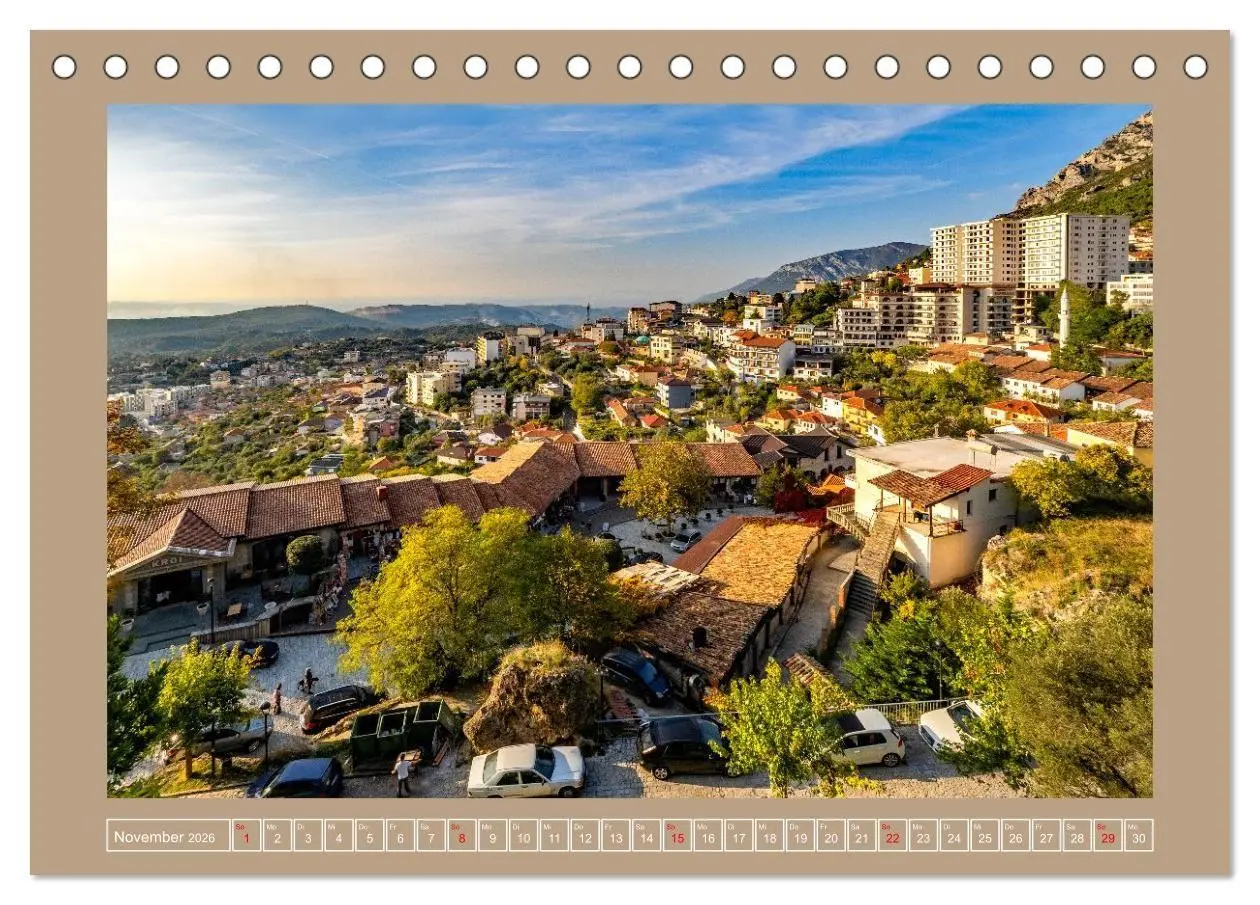 Bild: 9783516731255 | Zauberhaftes Albanien (Tischkalender 2026 DIN A5 quer), CALVENDO...
