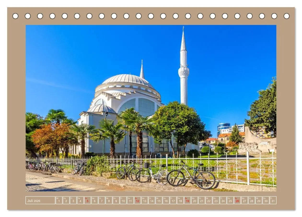 Bild: 9783516731255 | Zauberhaftes Albanien (Tischkalender 2026 DIN A5 quer), CALVENDO...