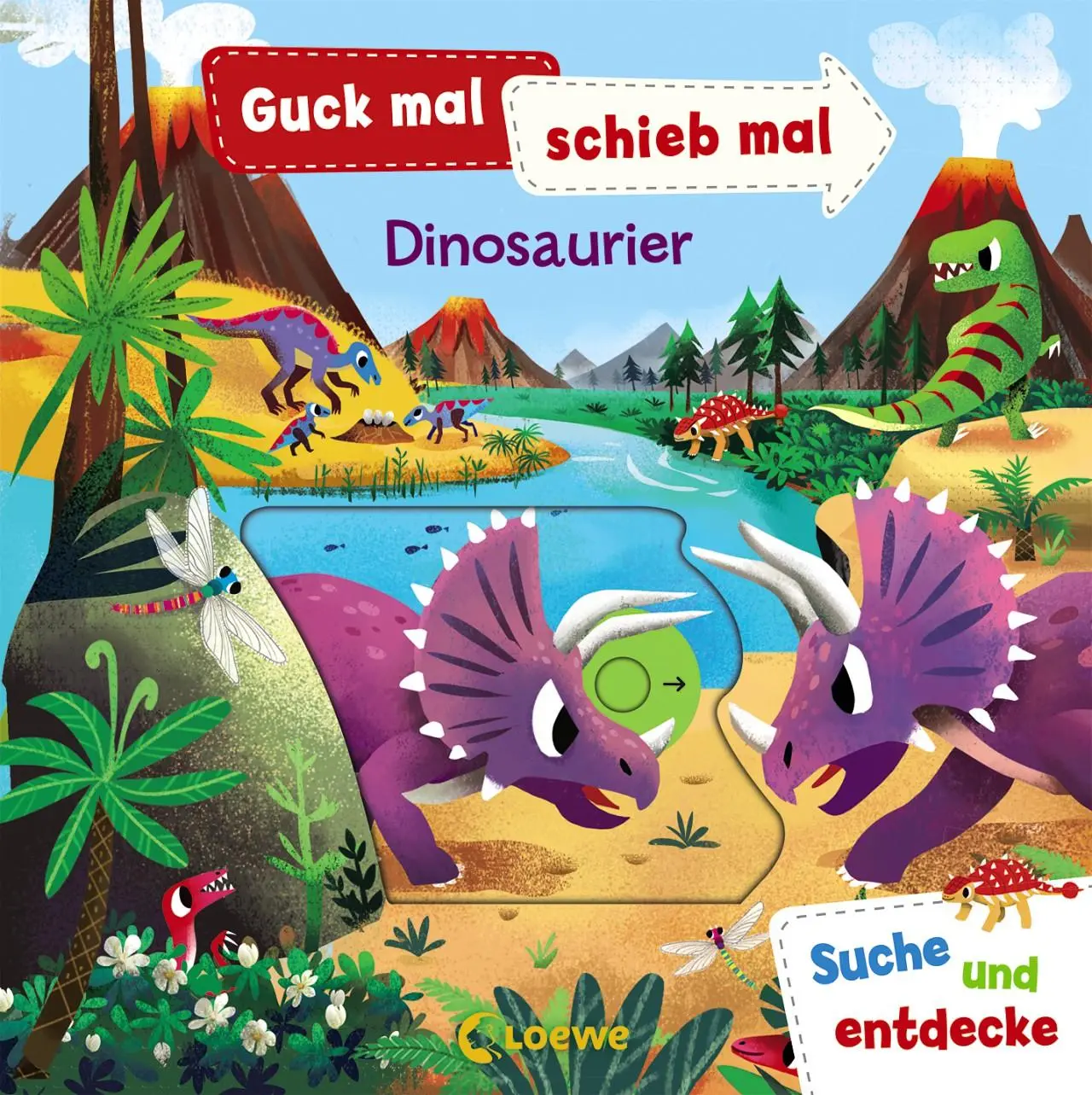 Cover: 9783743201255 | Guck mal, schieb mal! Suche und entdecke - Dinosaurier | Bücher | Buch