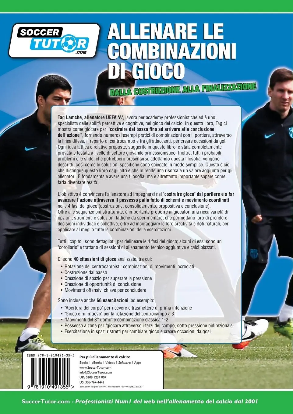 Rückseite: 9781910491355 | Allenare le combinazioni di gioco - Dalla costruzione alla...