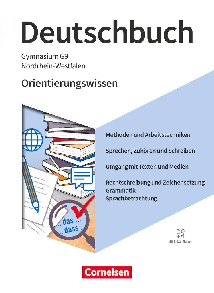 Cover: 9783060611355 | Deutschbuch Gymnasium 5.-10. Schuljahr. Nordrhein-Westfalen -...