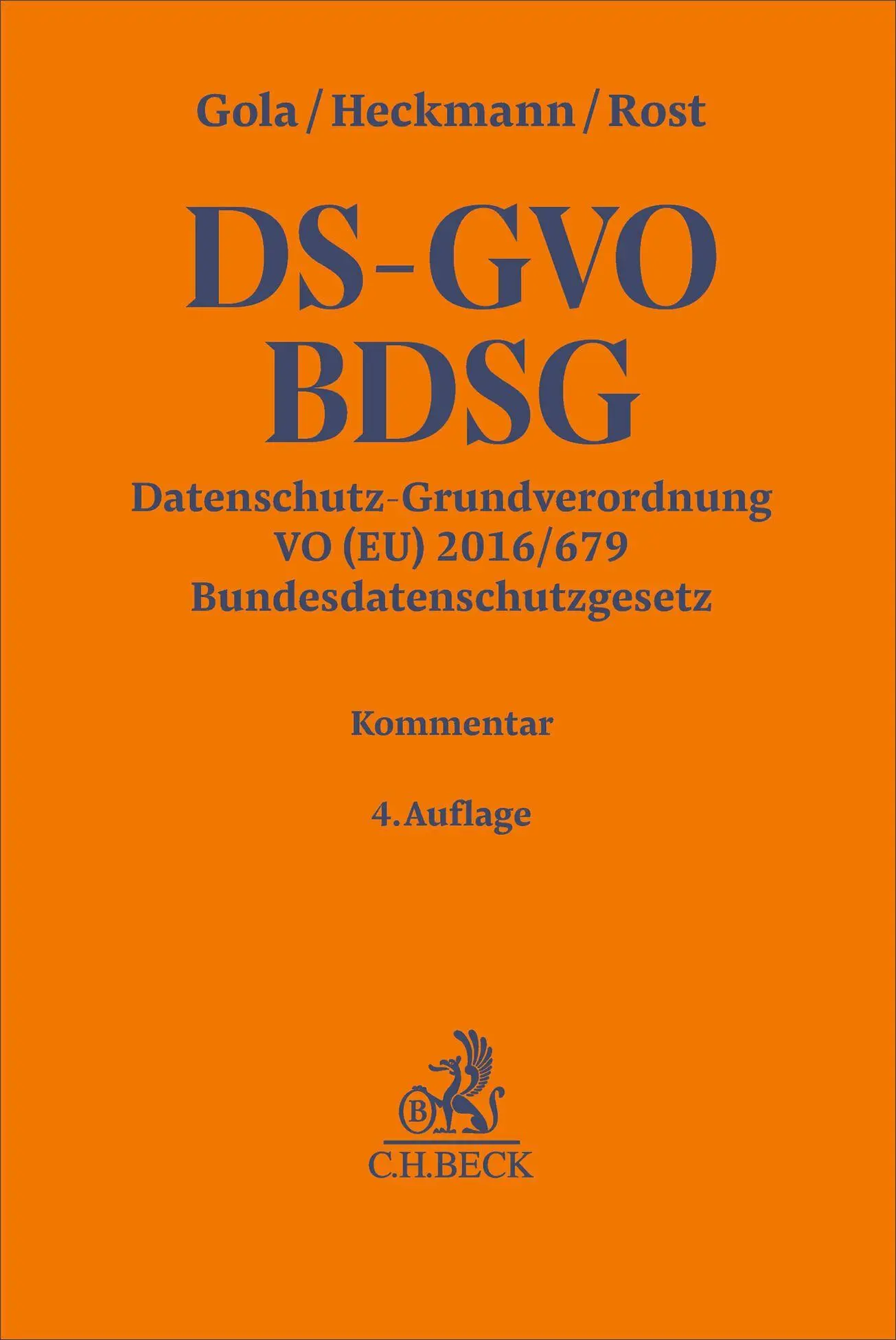 Cover: 9783406831355 | Datenschutz-Grundverordnung VO (EU) 2016/679,...