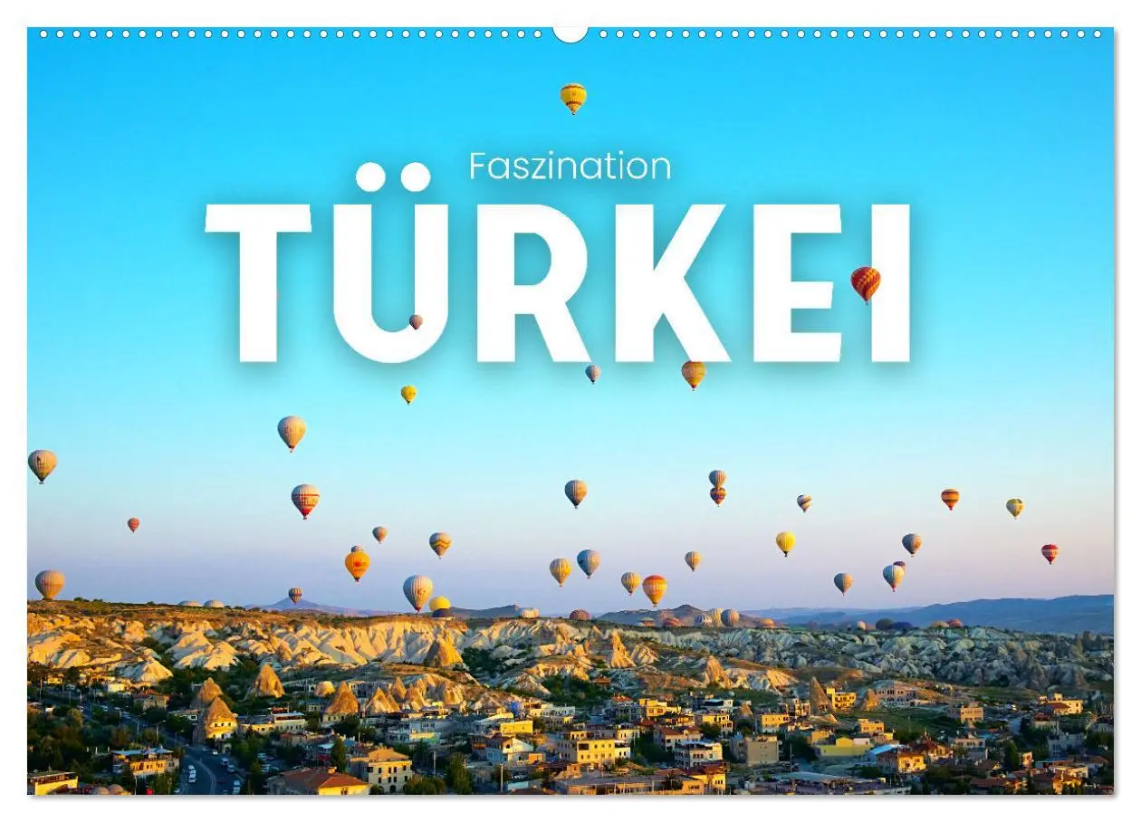 Cover: 9783457561355 | Faszination Türkei (Wandkalender 2026 DIN A2 quer), CALVENDO...
