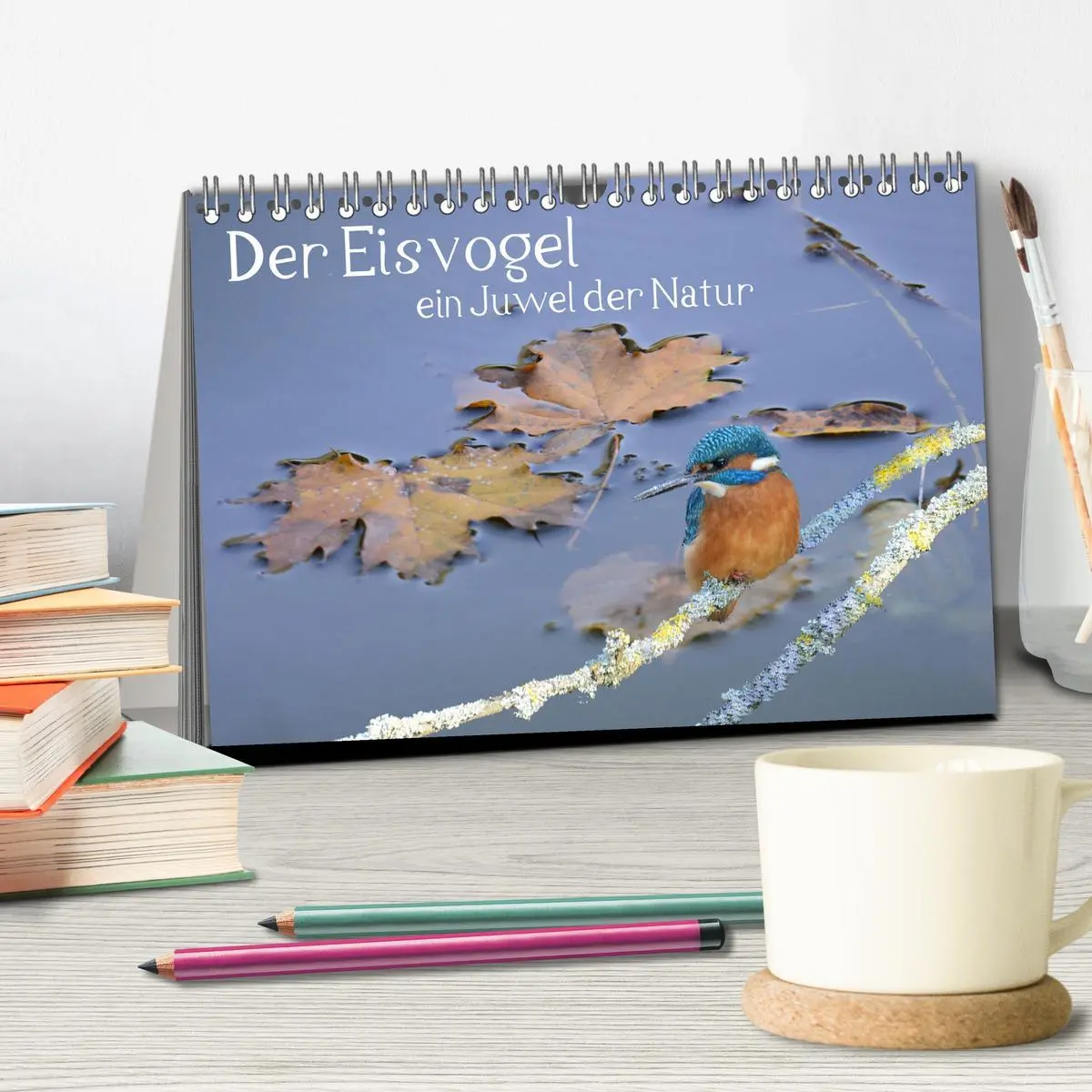 Bild: 9783457701355 | Der Eisvogel, ein Juwel der Natur (Tischkalender 2026 DIN A5 quer),...