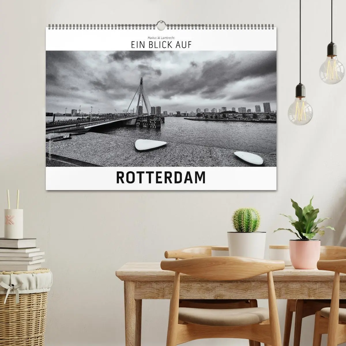 Bild: 9783457871355 | Ein Blick auf Rotterdam (Wandkalender 2026 DIN A2 quer), CALVENDO...