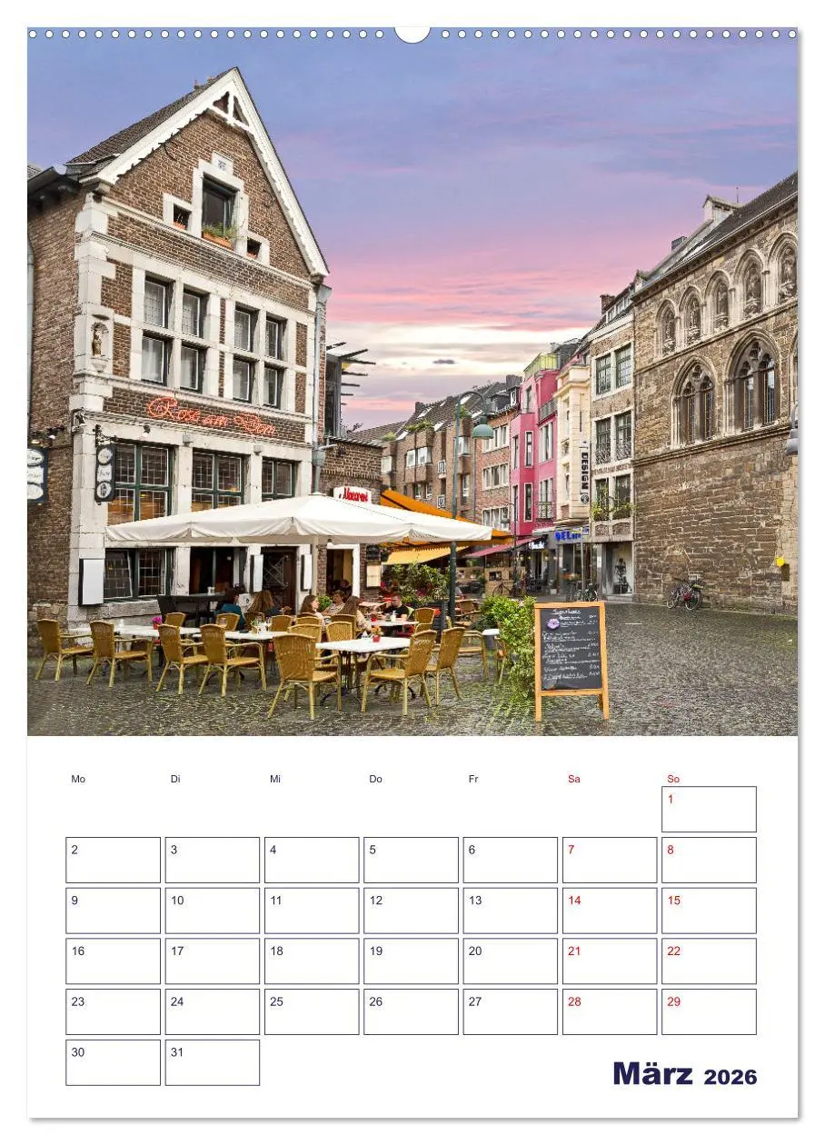 Bild: 9783516341355 | Zauberhaftes Aachen (hochwertiger Premium Wandkalender 2026 DIN A2...