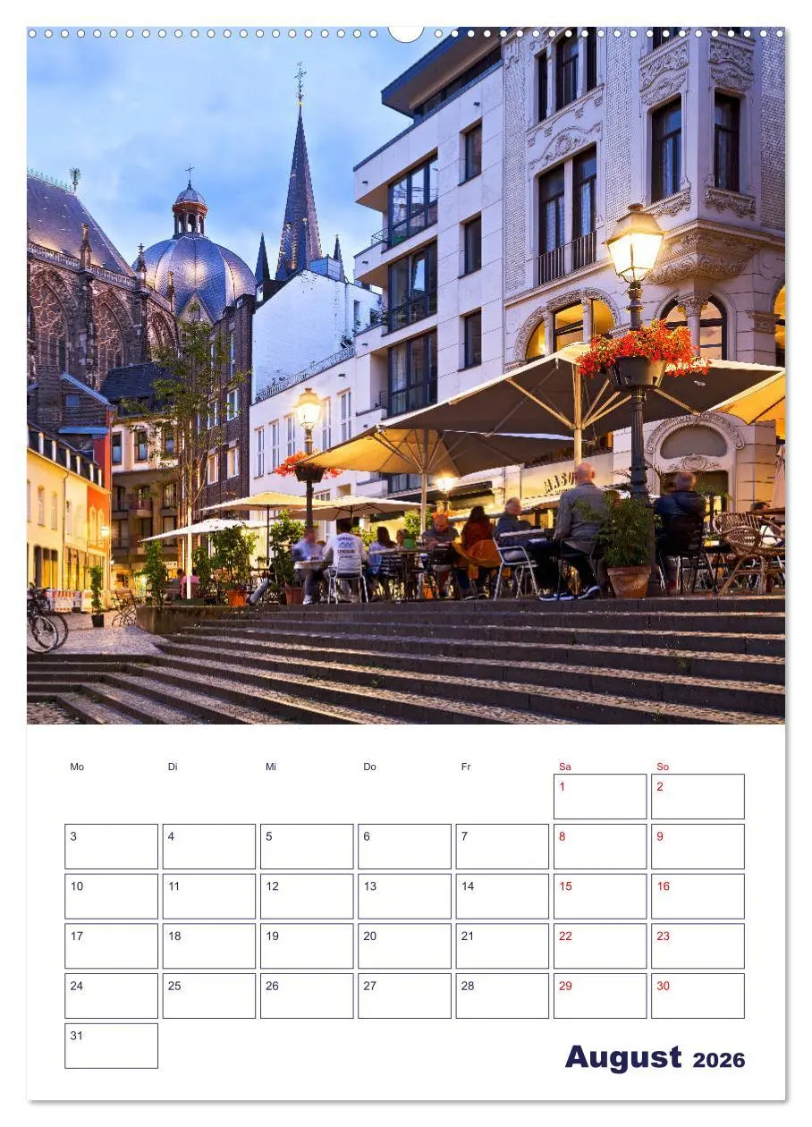 Bild: 9783516341355 | Zauberhaftes Aachen (hochwertiger Premium Wandkalender 2026 DIN A2...