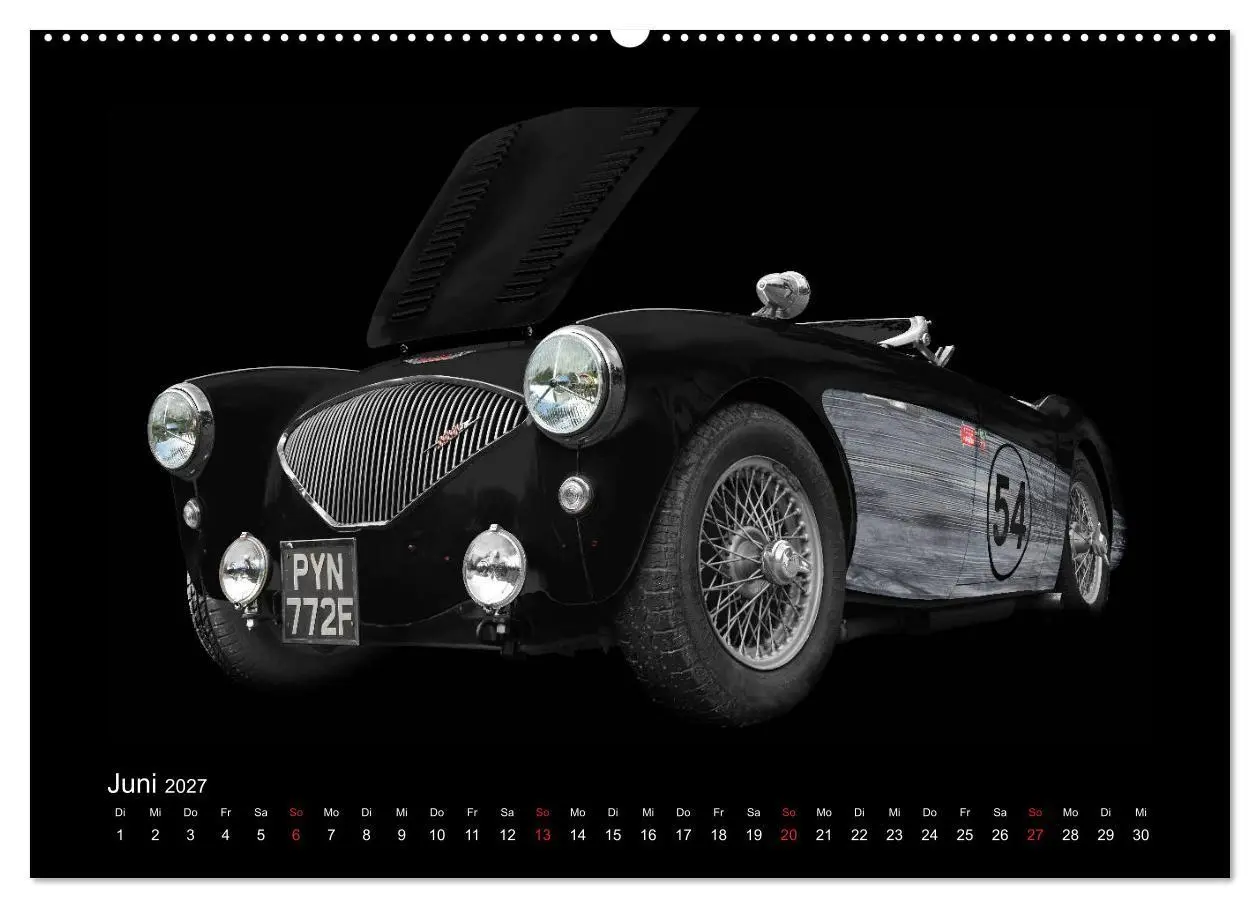 Bild: 9783569671355 | 2027 Oldtimer by aRi F. (Wandkalender 2027 DIN A2 quer), CALVENDO...