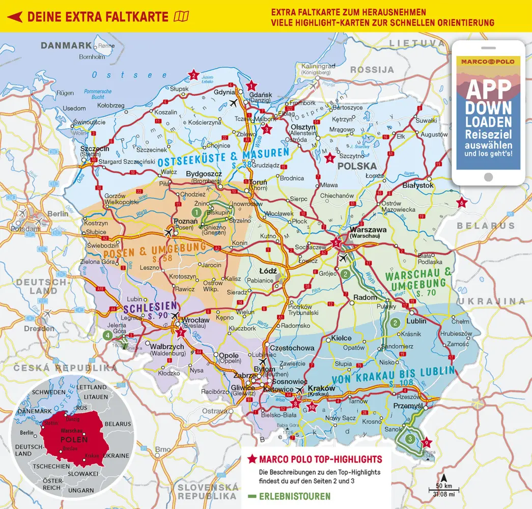 Bild: 9783829731355 | MARCO POLO Reiseführer Polen | Izabella Gawin (u. a.) | Taschenbuch