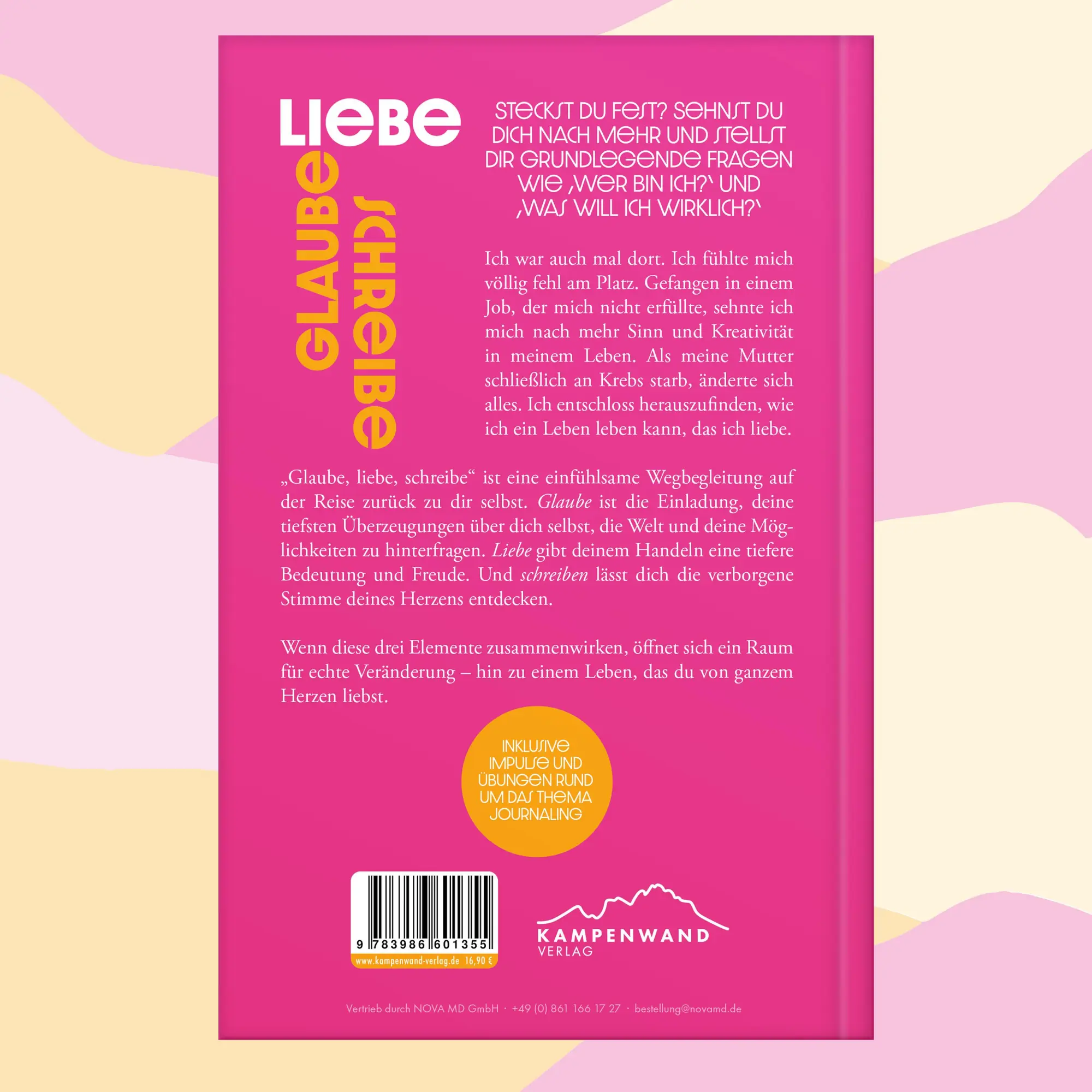 Bild: 9783986601355 | Glaube, liebe, schreibe | Johanna Kramer | Taschenbuch | 288 S. | 2024