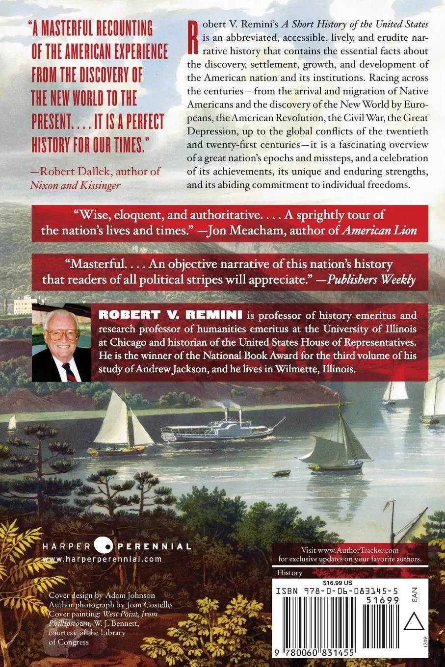 Rückseite: 9780060831455 | Short History of the United States, A | Robert V Remini | Taschenbuch