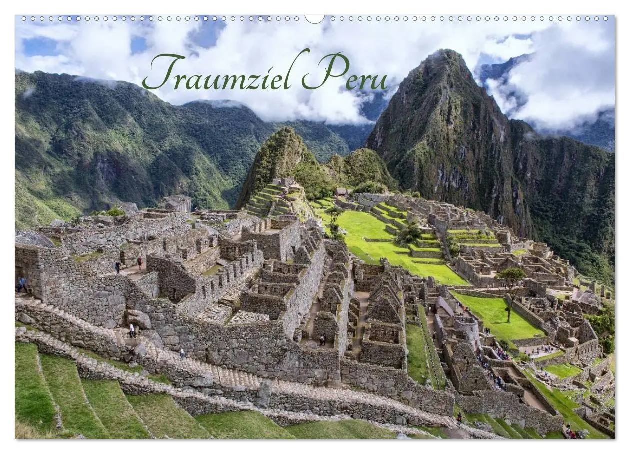 Cover: 9783516021455 | Traumziel Peru (Wandkalender 2026 DIN A2 quer), CALVENDO...