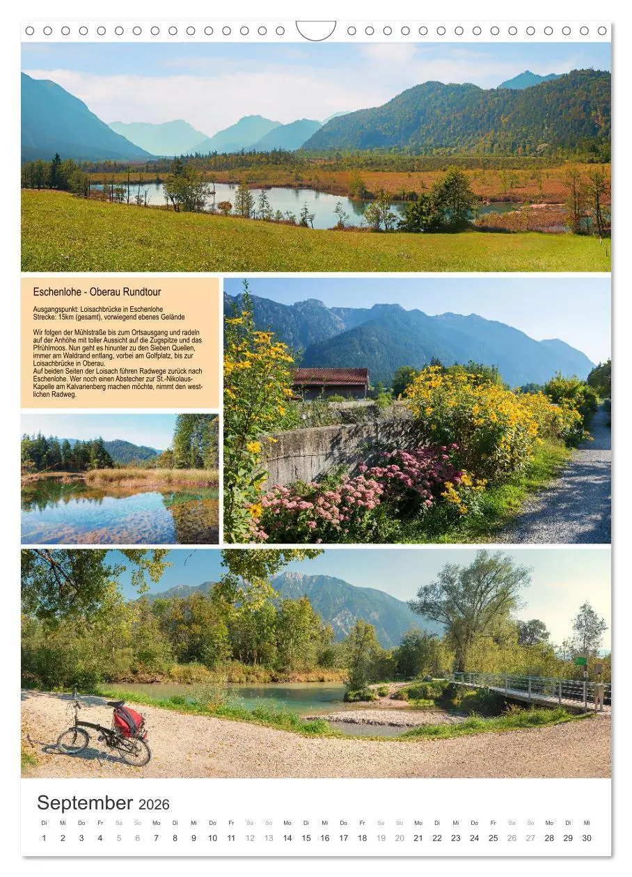 Bild: 9783516331455 | Radlglück mit Alpenblick 2026 (Wandkalender 2026 DIN A3 hoch),...