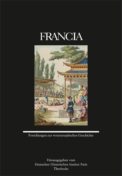 Cover: 9783799581455 | Francia 46 (2019) | Deutsches Historisches Institut Paris | Buch