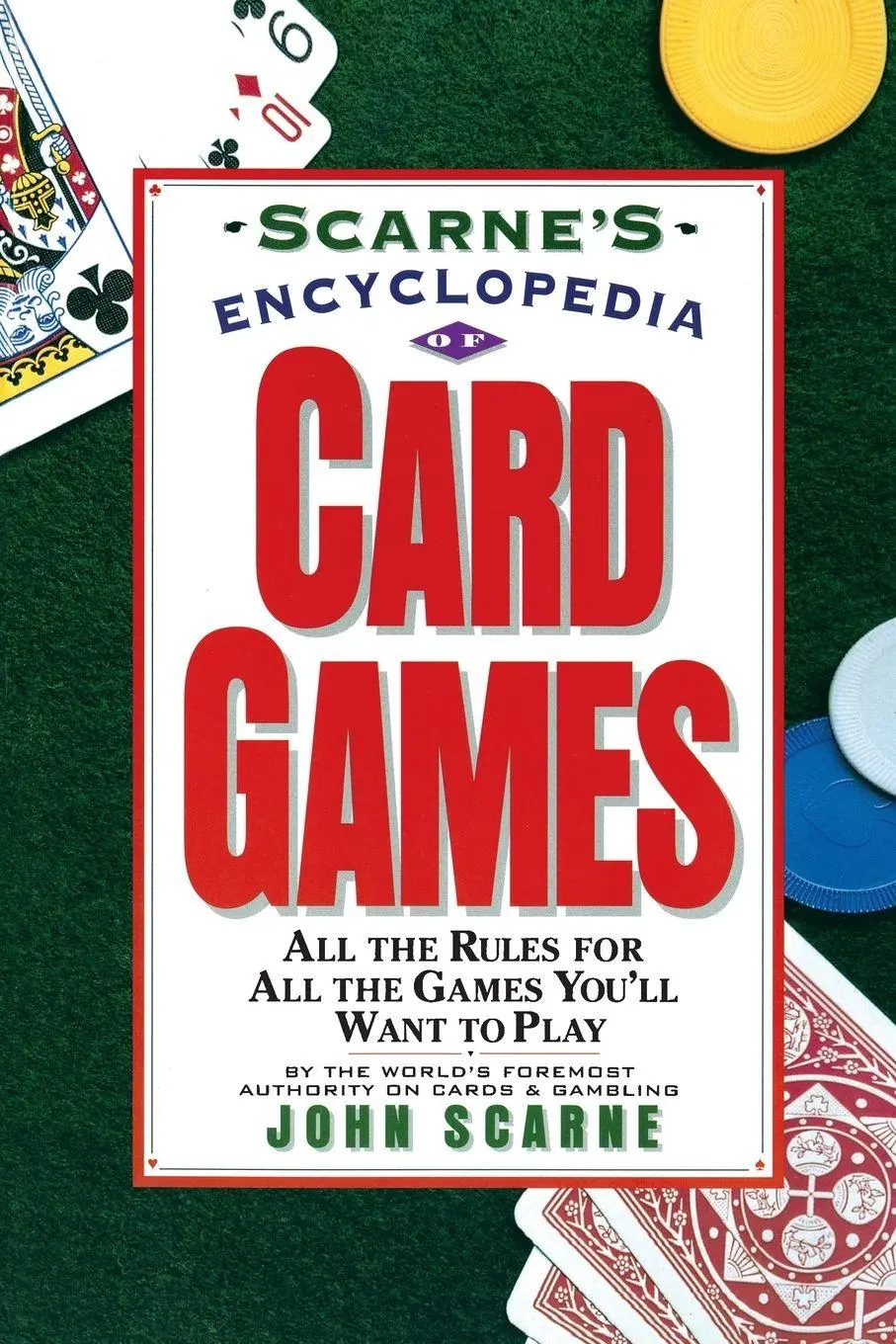 Cover: 9780062731555 | Scarne's Encyclopedia of Card Games | John Scarne | Taschenbuch | 2021