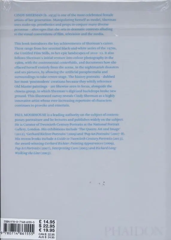 Rückseite: 9780714861555 | Cindy Sherman | Phaidon Focus | Paul Moorhouse | Buch | 144 S. | 2014