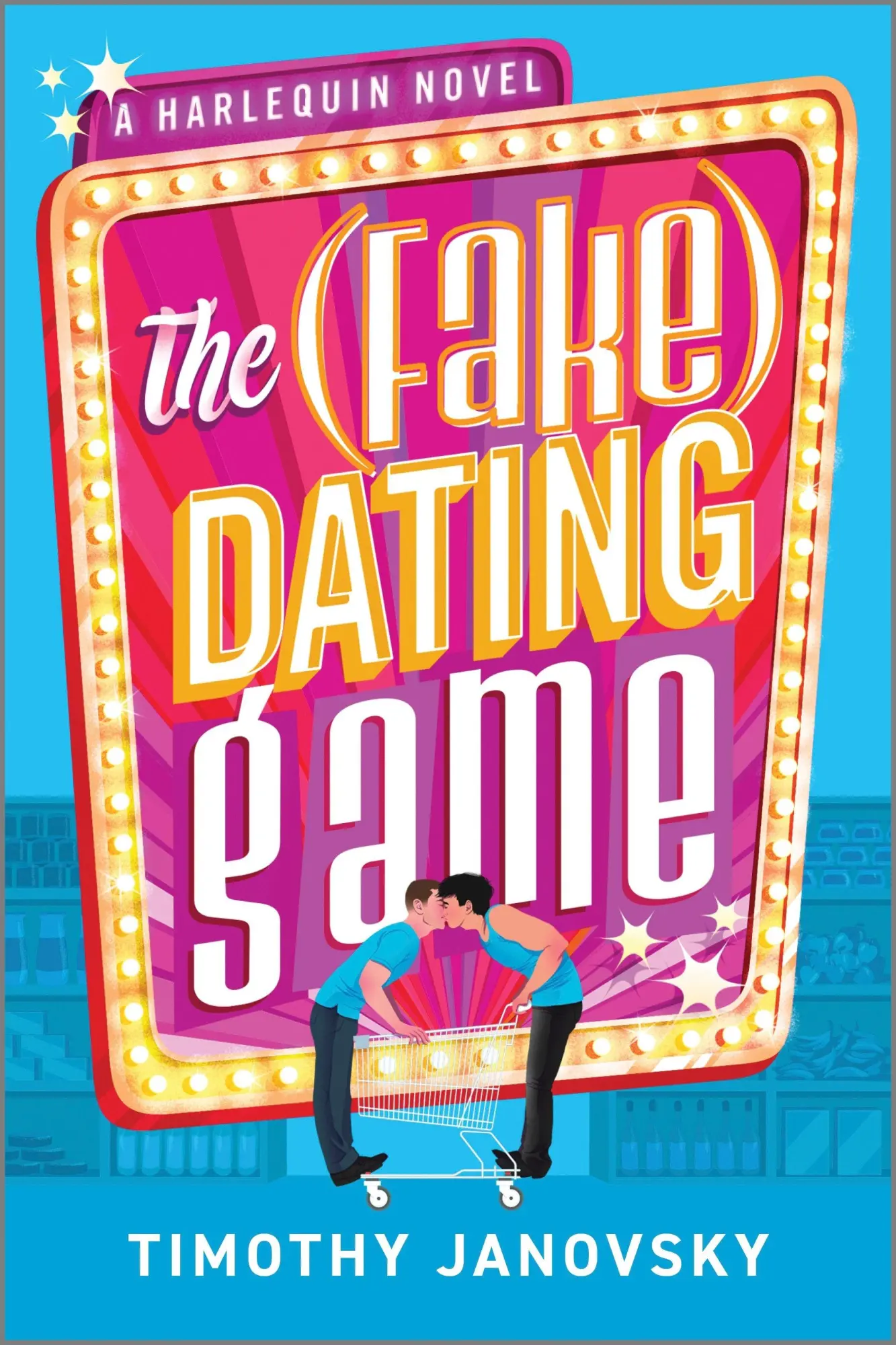 Cover: 9781335041555 | The (Fake) Dating Game | A Spicy MM Reality TV Romance | Janovsky