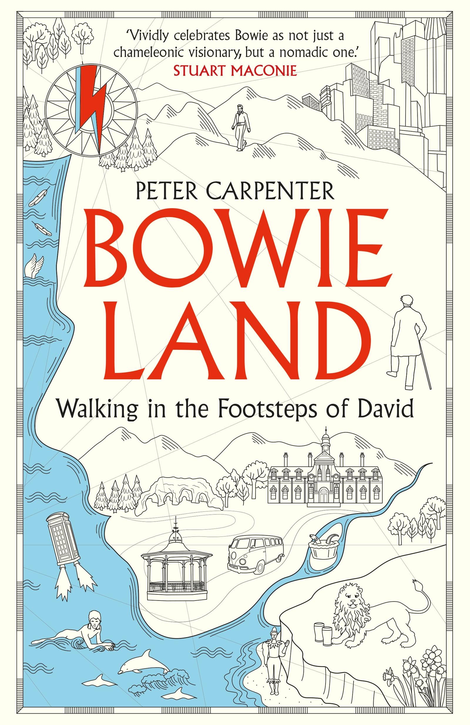 Cover: 9781800961555 | BOWIELAND | Walking In The Footsteps Of David | Peter Carpenter | Buch