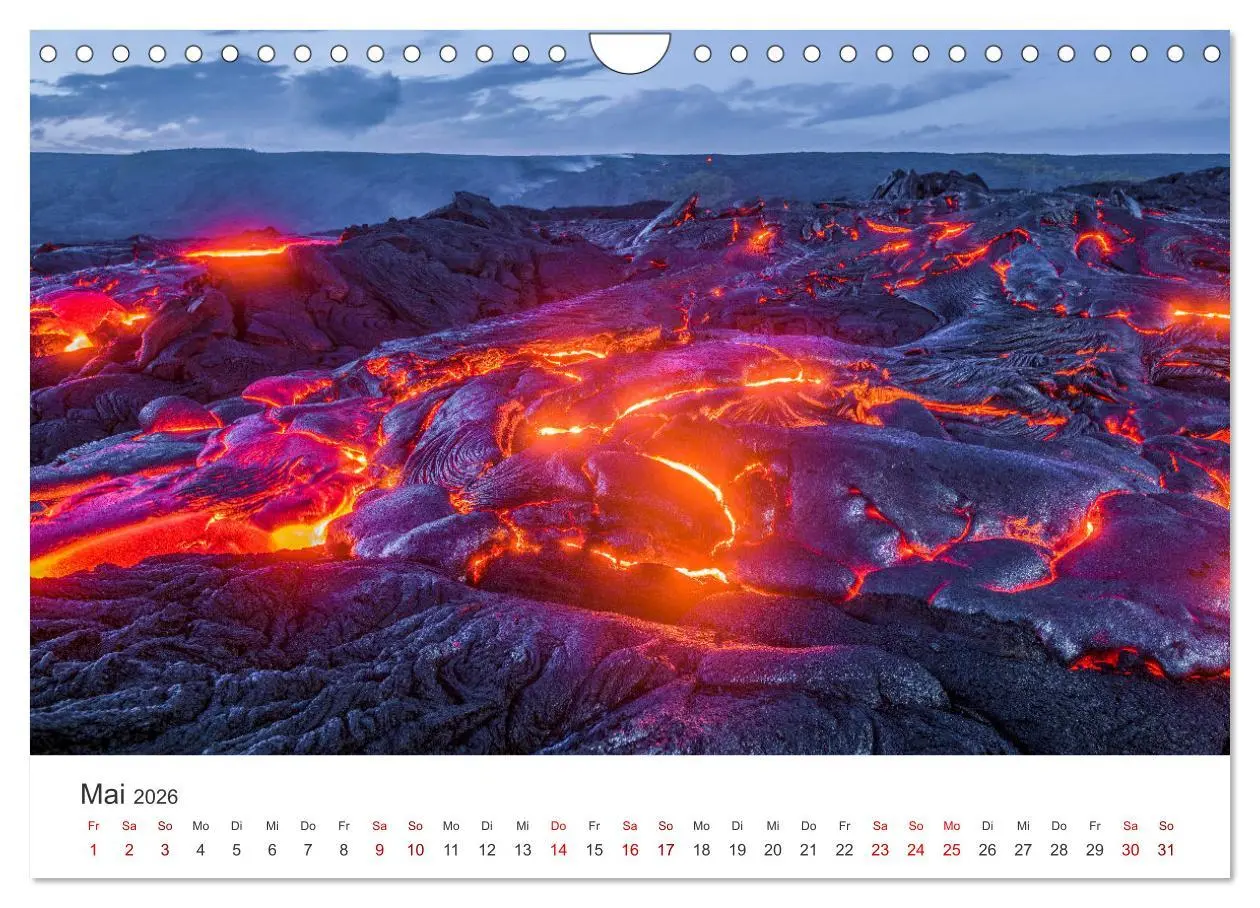 Bild: 9783457541555 | Hawaii Traumziel (Wandkalender 2026 DIN A4 quer), CALVENDO...