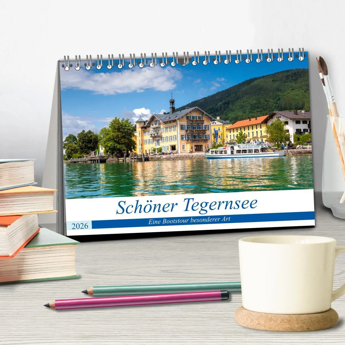 Bild: 9783457781555 | Schöner Tegernsee (Tischkalender 2026 DIN A5 quer), CALVENDO...