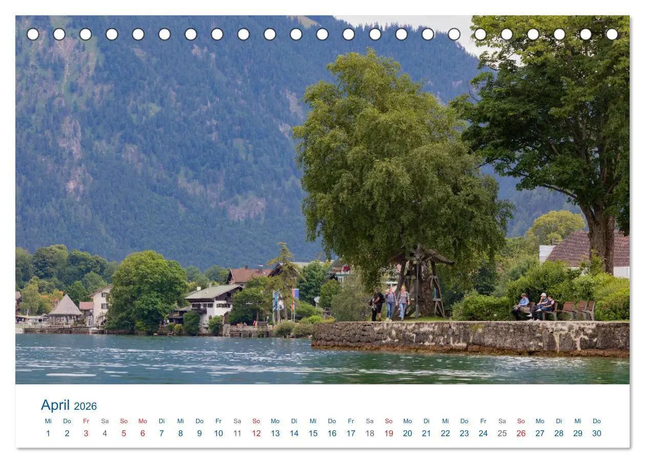 Bild: 9783457781555 | Schöner Tegernsee (Tischkalender 2026 DIN A5 quer), CALVENDO...