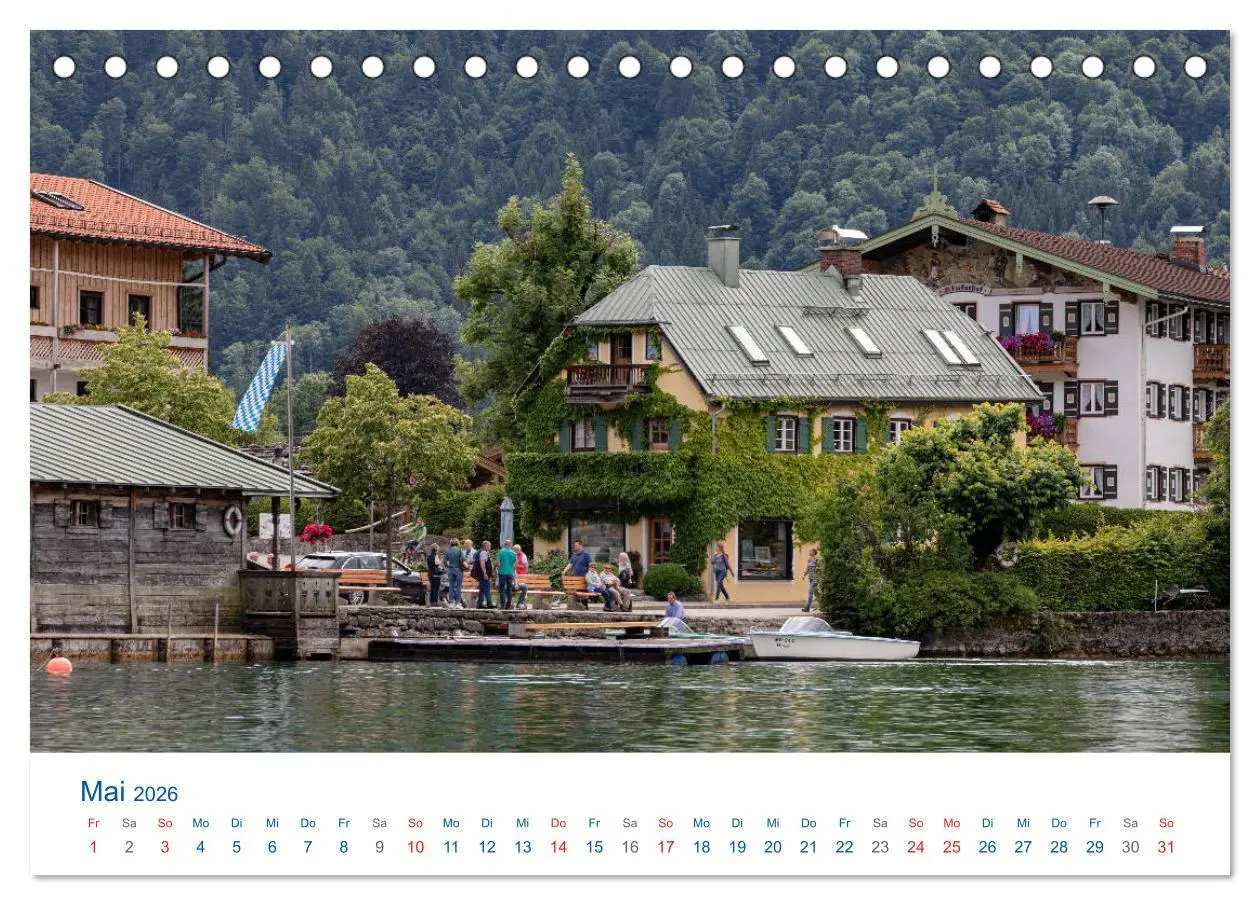 Bild: 9783457781555 | Schöner Tegernsee (Tischkalender 2026 DIN A5 quer), CALVENDO...