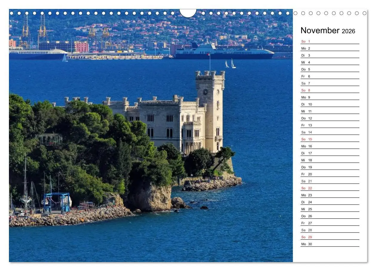 Bild: 9783516011555 | Triest - Habsburger Erbe und italienisches Flair (Wandkalender 2026...