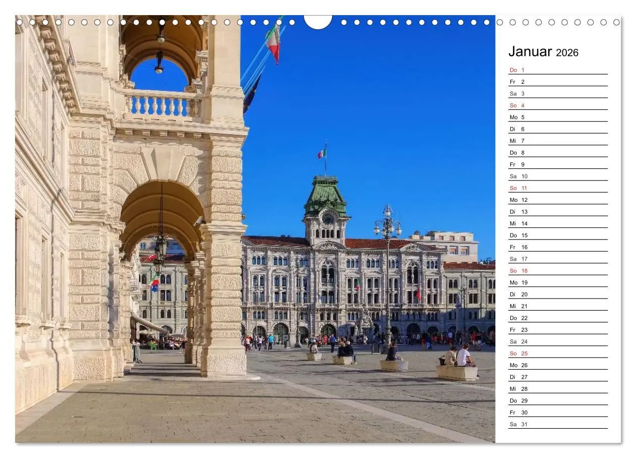 Bild: 9783516011555 | Triest - Habsburger Erbe und italienisches Flair (Wandkalender 2026...