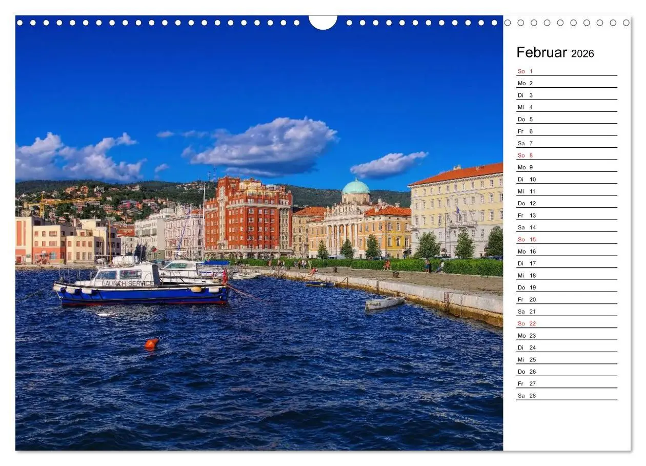 Bild: 9783516011555 | Triest - Habsburger Erbe und italienisches Flair (Wandkalender 2026...