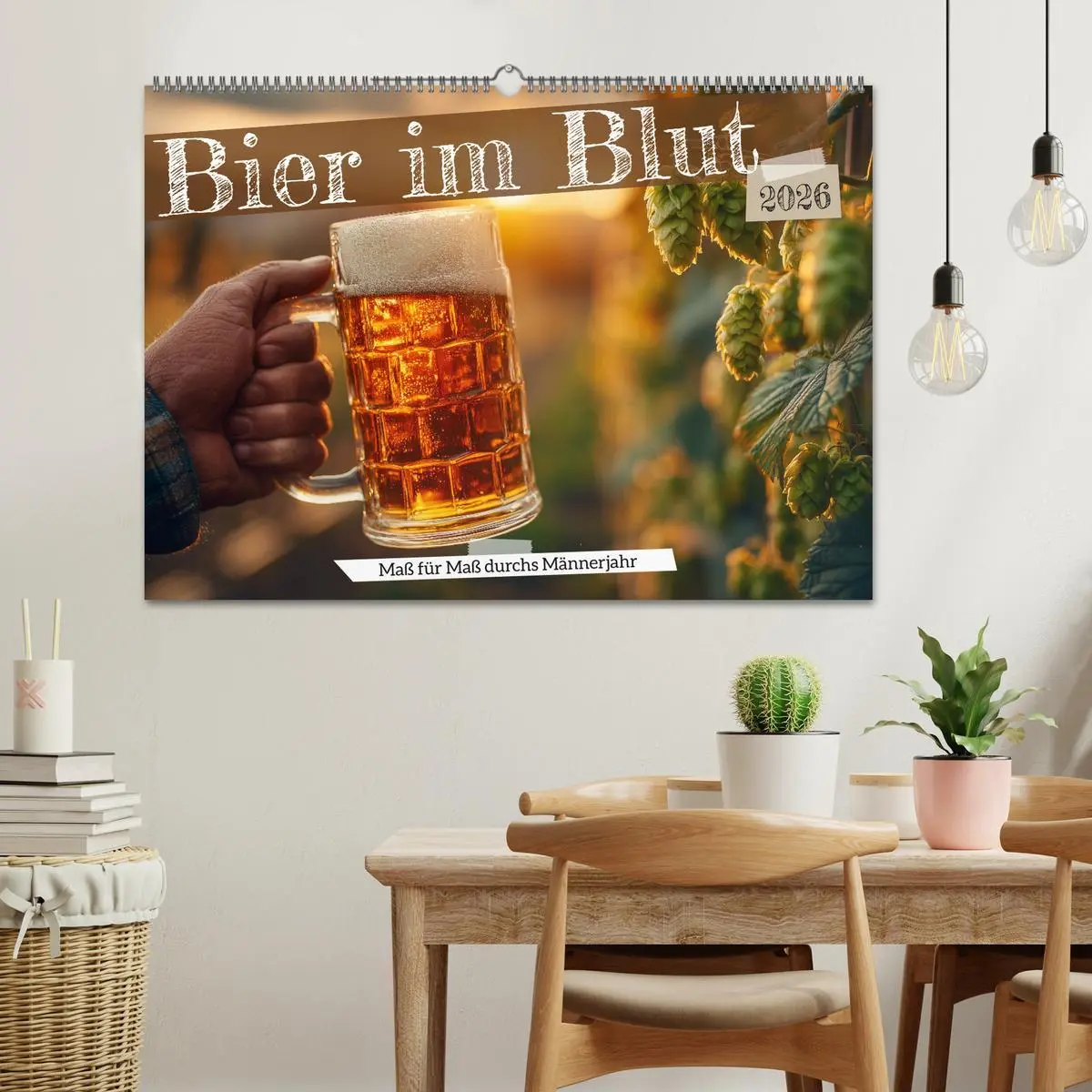 Bild: 9783516631555 | Bier im Blut - Maß für Maß durchs Männerjahr (Wandkalender 2026 DIN...