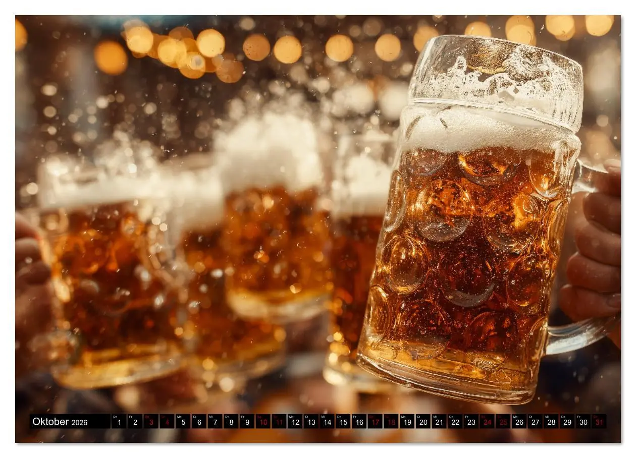 Bild: 9783516631555 | Bier im Blut - Maß für Maß durchs Männerjahr (Wandkalender 2026 DIN...