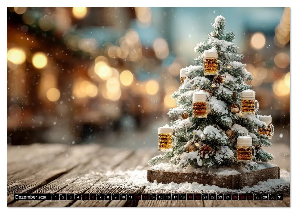 Bild: 9783516631555 | Bier im Blut - Maß für Maß durchs Männerjahr (Wandkalender 2026 DIN...