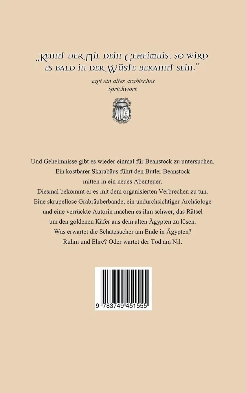 Rückseite: 9783749451555 | Beanstock - Die Barke des Teremun (3.Buch) | A. W. Benedict | Buch