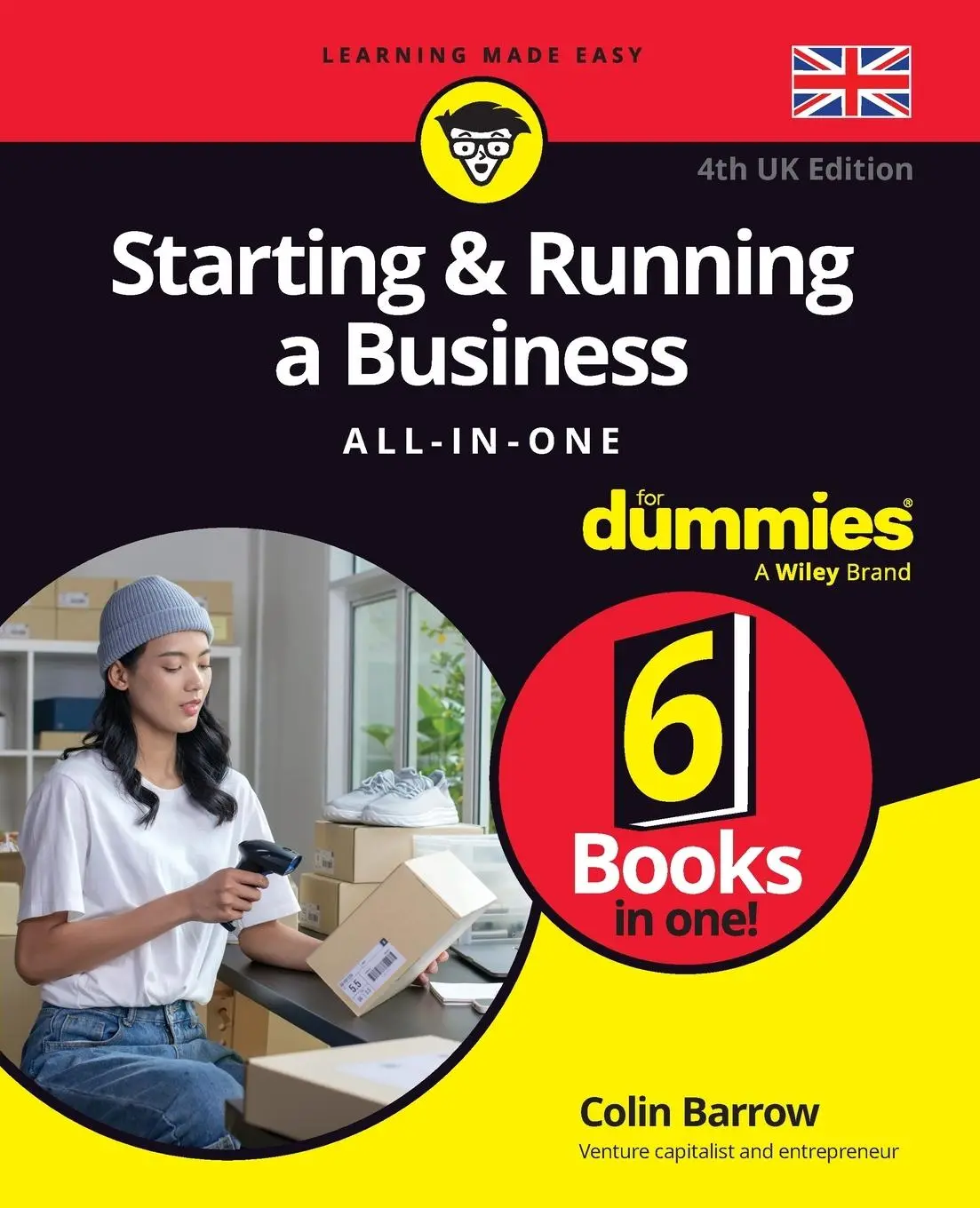 Cover: 9781394201655 | Starting &amp; Running a Business All-In-One for Dummies, 4th UK Edition
