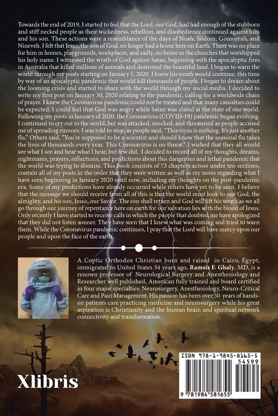 Rückseite: 9781984581655 | Coronavirus the Pandemic of the Century and the Wrath of God | MD