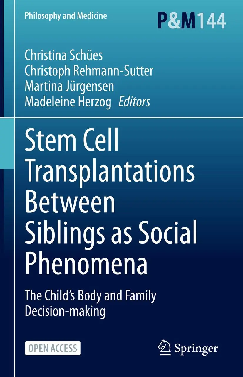 Cover: 9783031041655 | Stem Cell Transplantations Between Siblings as Social Phenomena | Buch