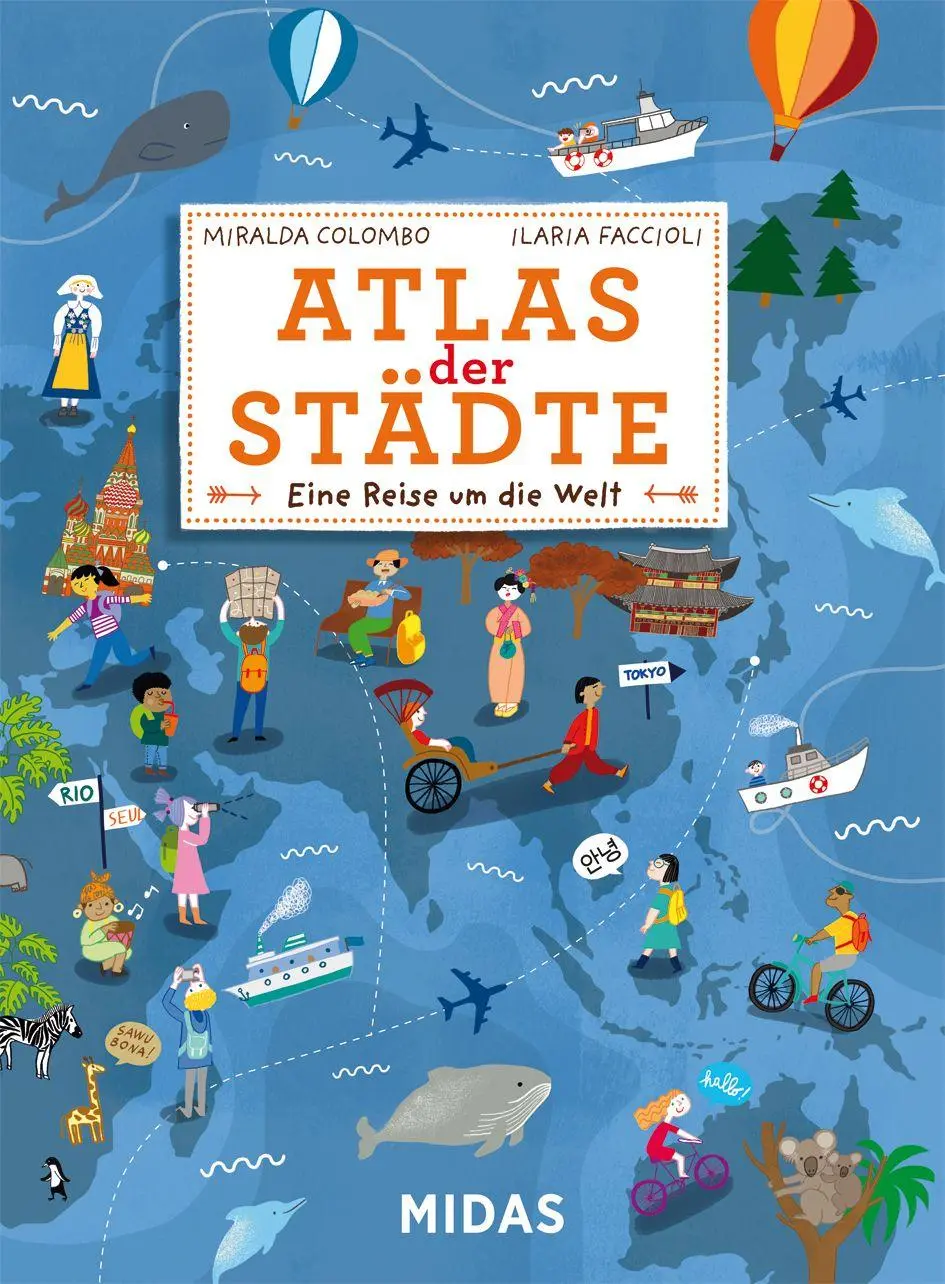 Cover: 9783038761655 | Atlas der Städte | Eine Reise um die Welt, Midas Kinderbuch | Colombo