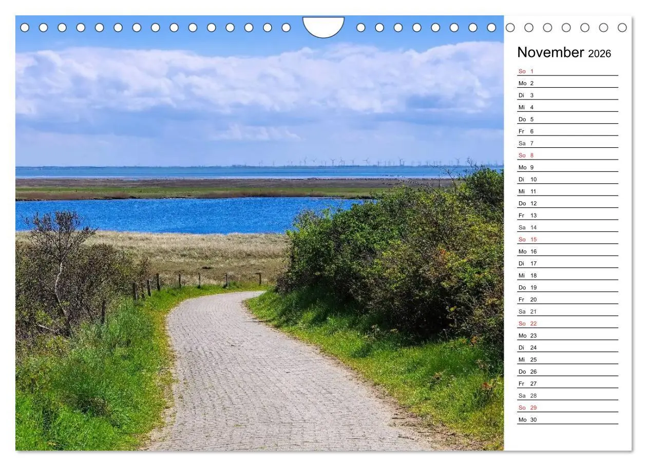 Bild: 9783516001655 | Langeoog - Schönste Insel Ostfrieslands (Wandkalender 2026 DIN A4...