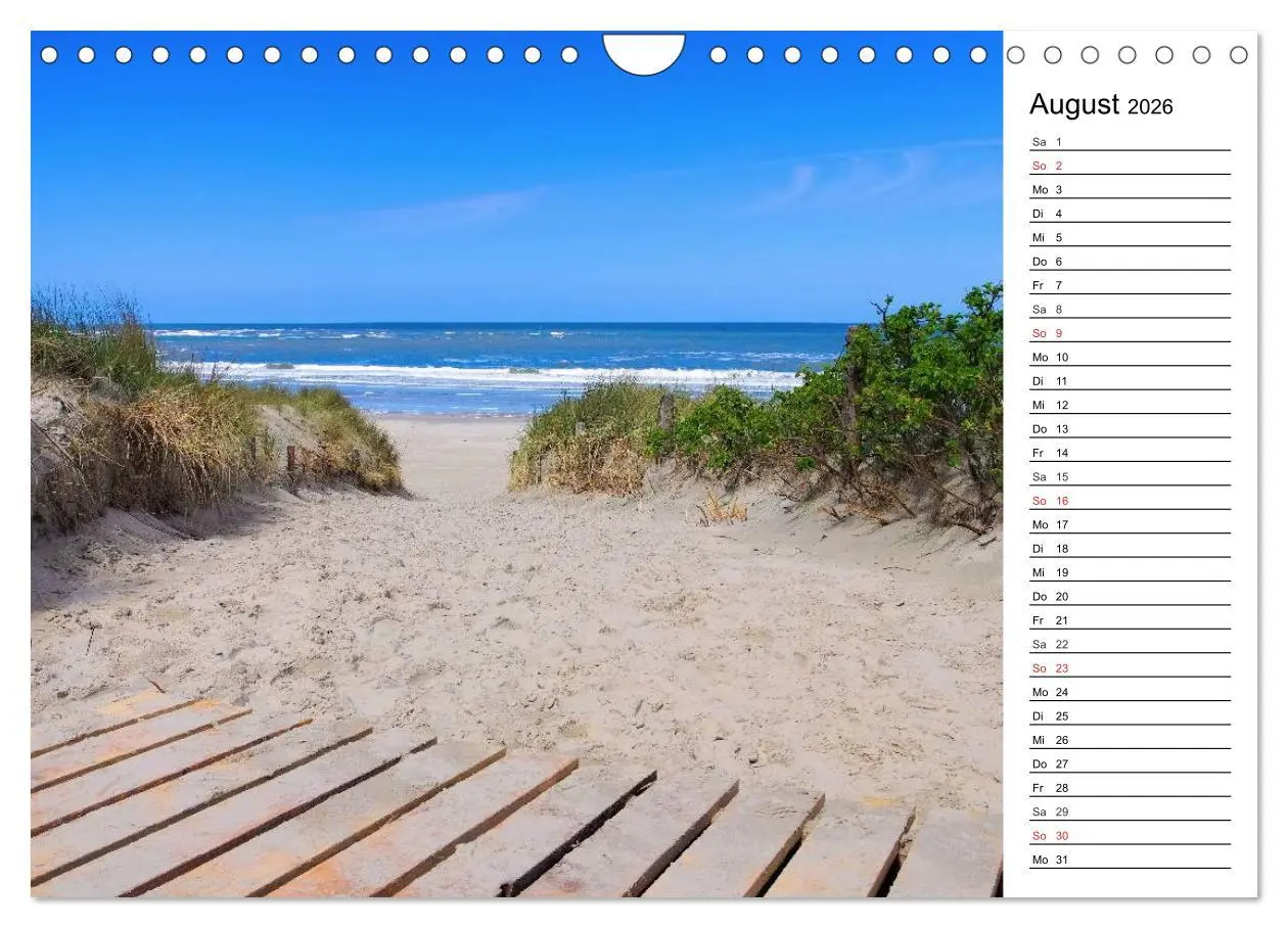 Bild: 9783516001655 | Langeoog - Schönste Insel Ostfrieslands (Wandkalender 2026 DIN A4...