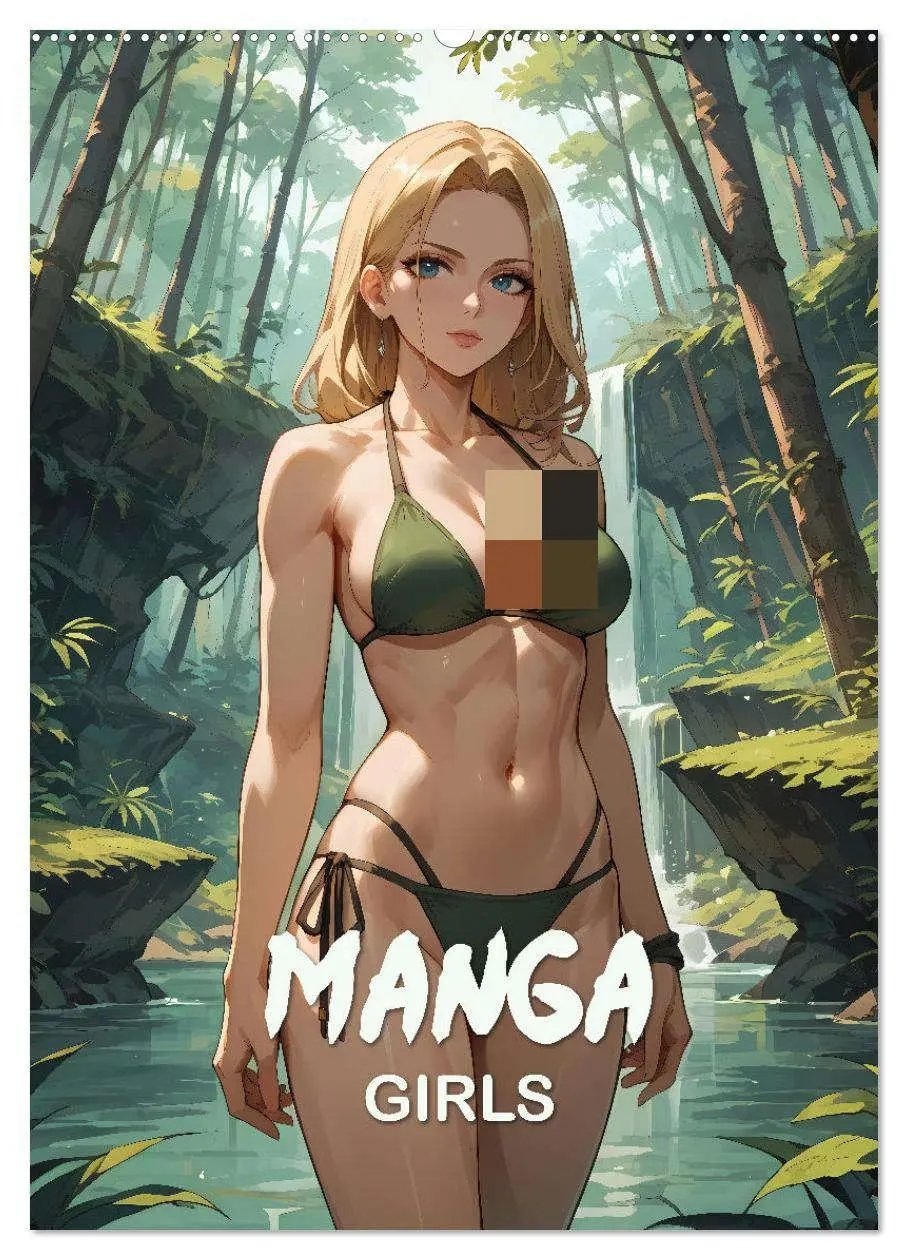 Cover: 9783516241655 | Manga Beauties - 12 Schönheiten im Manga-Stil (Wandkalender 2026...